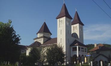 Ortodox templom, Medias, Románia